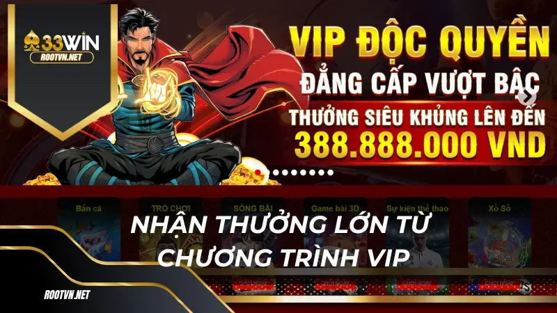 Cơ hội nhận thưởng lớn từ chương trình khuyến mãi VIP