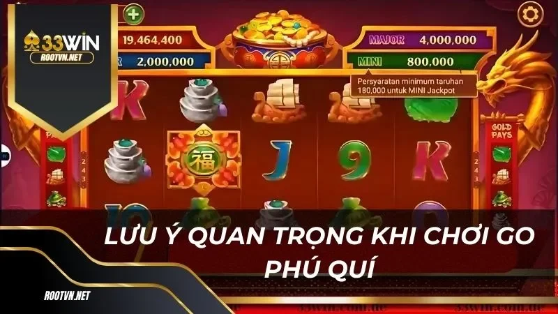 Lưu ý quan trọng để có những trải nghiệm tuyệt vời